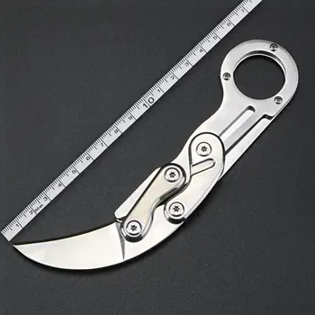 XUAN FENG al aire libre cuchillo Karambit cuchillo de caza táctica de supervivencia garra cuchillo de camping herramienta llavero cuchillo