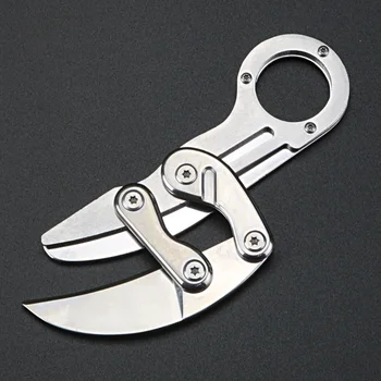 XUAN FENG al aire libre cuchillo Karambit cuchillo de caza táctica de supervivencia garra cuchillo de camping herramienta llavero cuchillo