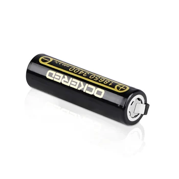 5 x 18650 de la batería Nueva Original 18650 3.7 v 3400 mah de la batería Recargable de Litio de la Batería con los DIY de níquel 18650 batería de 3400mah Batería