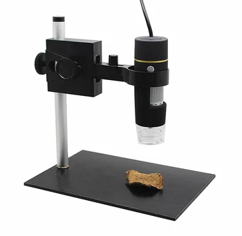 2020 Digital Portátil Microscopio Electrónico Endoscopio Lupa de la Cámara de Vídeo 1000X 8 LED de 2 megapíxeles Con Soporte para Elevación Microscopio USB