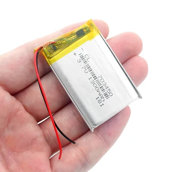 3.7 V batería de polímero de litio 703450 1300MAH batería Recargable de Li-ion Células Con PCB Para el DVD MP3 MP4 MP5 GPS Altavoz Bluetooth de la Tableta