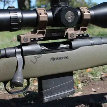 Táctica GE Automática Pistola Rifle AR15 Óptica Montura 25.4 mm/30 mm QD Anillos de Montaje sin Nivel de Burbuja Para 20mm Picatinny Rail