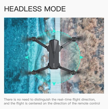 Profesión RC Drone 4K HD de la Cámara de 50X Veces Zoom WIFI FPV Plegable Quadcopter Helicóptero Profesional de los Drones Estable Altura