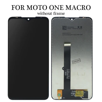 1 pc De Motorola Para Moto de una Macro Pantalla LCD de Pantalla Táctil Digitalizador Para Moto de una Macro Asamblea LCD Para Moto G8 jugar XT