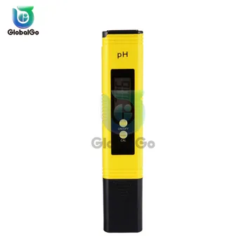 LCD Digital de Agua Medidor de PH Tester Pen Acuario de Agua de la Piscina Vino Orina Automático de Calibración de PH Líquido Tester