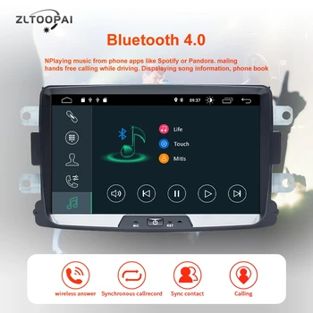 ZLTOOPAI IPS Coche Reproductor Multimedia Android 10 1 Din Para Dacia/Sandero/Duster/Renault/Captur/Lada/Xray 2/Logan2 SGP Estéreo