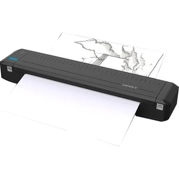 Papel A4 Impresora Portátil de Transferencia Térmica Mini Bluetooth USB de la Impresora Negocio en Casa Con Batería Integrada Para Imprimir #R20