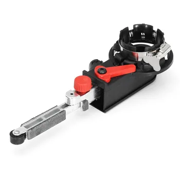 Nuevo DIY Lijadora de Lijado Cinturón Adaptador M10 De 100mm (4 Pulgadas Eléctrica Amoladora Angular Para la Carpintería Metalmecánica de Alta Calidad
