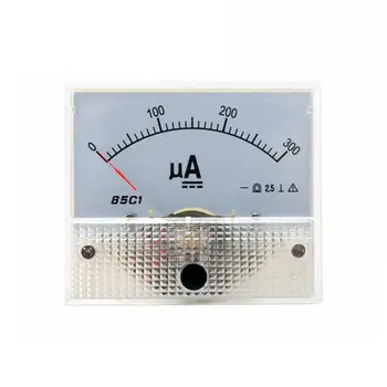 DC 85C1 Î¼A Analógica de Corriente Medidor de Panel de línea Actual Puntero del Medidor Amperímetro 50-500