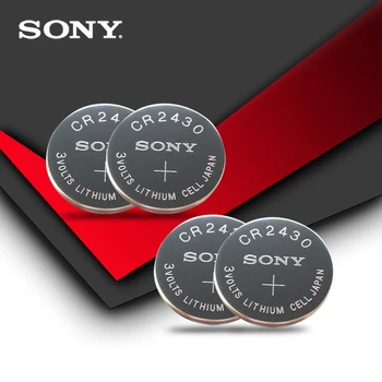 5pc Sony Original CR2430 CR 2430 3V Botón de Litio de la Batería de Celda de Moneda de Baterías Para Relojes,relojes,audífonos