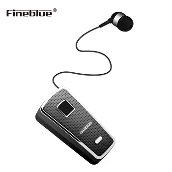 FineBlue F970 Pro de llamadas vibración Inalámbrica Bluetooth Collar de Clip de Auriculares Con Micrófono de manos libres de Auriculares Auriculares Estéreo de Negocios