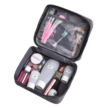 Nuevo gran capacidad de la bolsa de cosméticos Multifuncional organizador catiónicos de viaje bolsa de Maquillaje Impermeable de lavado bolsa de Cosméticos