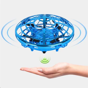 Controlado a mano de Vuelo Helicóptero RC UFO Drone de Infrarrojos Inducción de vuelos de Aviones de Hadas Actualización RC Juguetes Para los Niños de 3