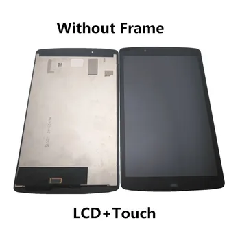 Probado Para LG G Pad II 8.0 LG V498 Pantalla LCD + Touch Pantalla Digitalizador Vidrio de la Asamblea Para LG G Pad II V498 Pantalla +Marco