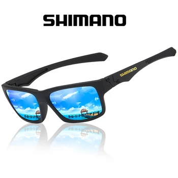 Nuevo Shimano Hombres de Pesca de Gafas al aire libre Montañismo Anti-ultravioleta Clásico de Gafas de sol Polarizadas Caballo de Conducción Gafas de sol