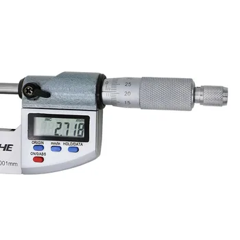 IP 65 digital micrómetro 0.001 mm digital calibrador vernier calibrador micrómetro de 25-50 mm digitales fuera de Micrómetro